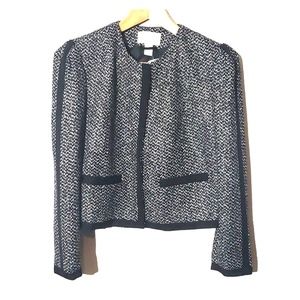 H&M trend cropped tweed blazer/jacket